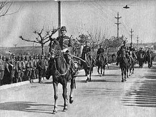 17th Dec 1937 in Nanking. General Iwane Matsui.
